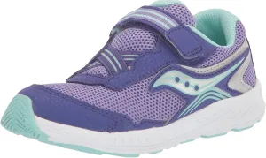 Saucony Ride 10 Jr Sneaker, Purple, 7 US Unisex Little Kid
