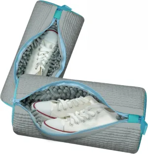 Shoe Washing Machine Bag, Suitable For Washing Machines Laundry Bags For Shoes Reusable Laundry Shoe Bag, Suitable For All Shoe Types And Sizes Shoe Bag For Washing Machine (grey-2pcs)