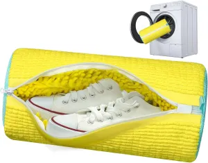 Shoe Washing Machine Bag, Suitable For Washing Machines Laundry Bags For Shoes Reusable Laundry Shoe Bag, Suitable For All Shoe Types And Sizes Shoe Bag For Washing Machine (yellow-1pc)