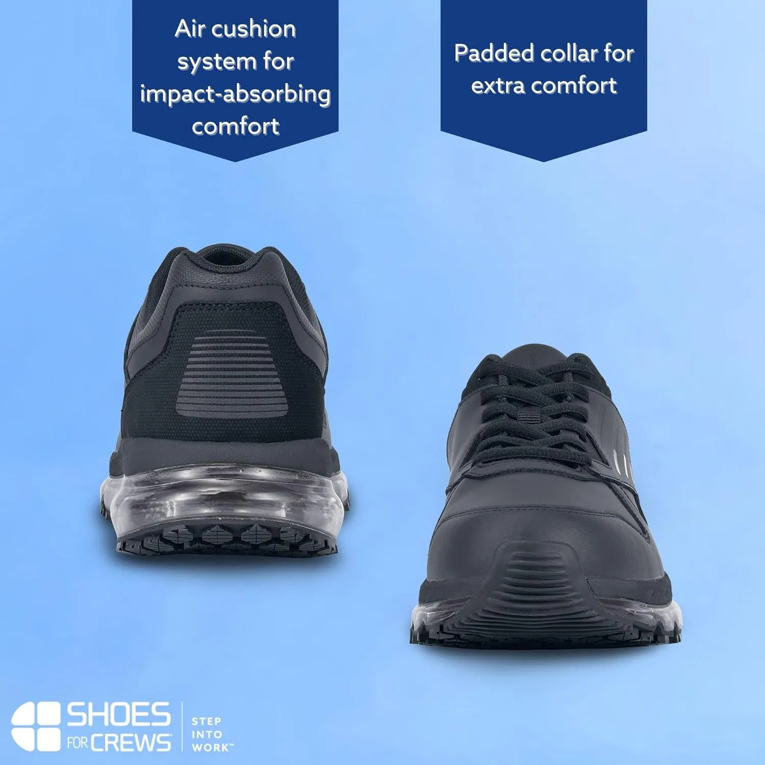 Shoes for Crews Geo, Men's Slip Resistant Food Service Work Sneaker