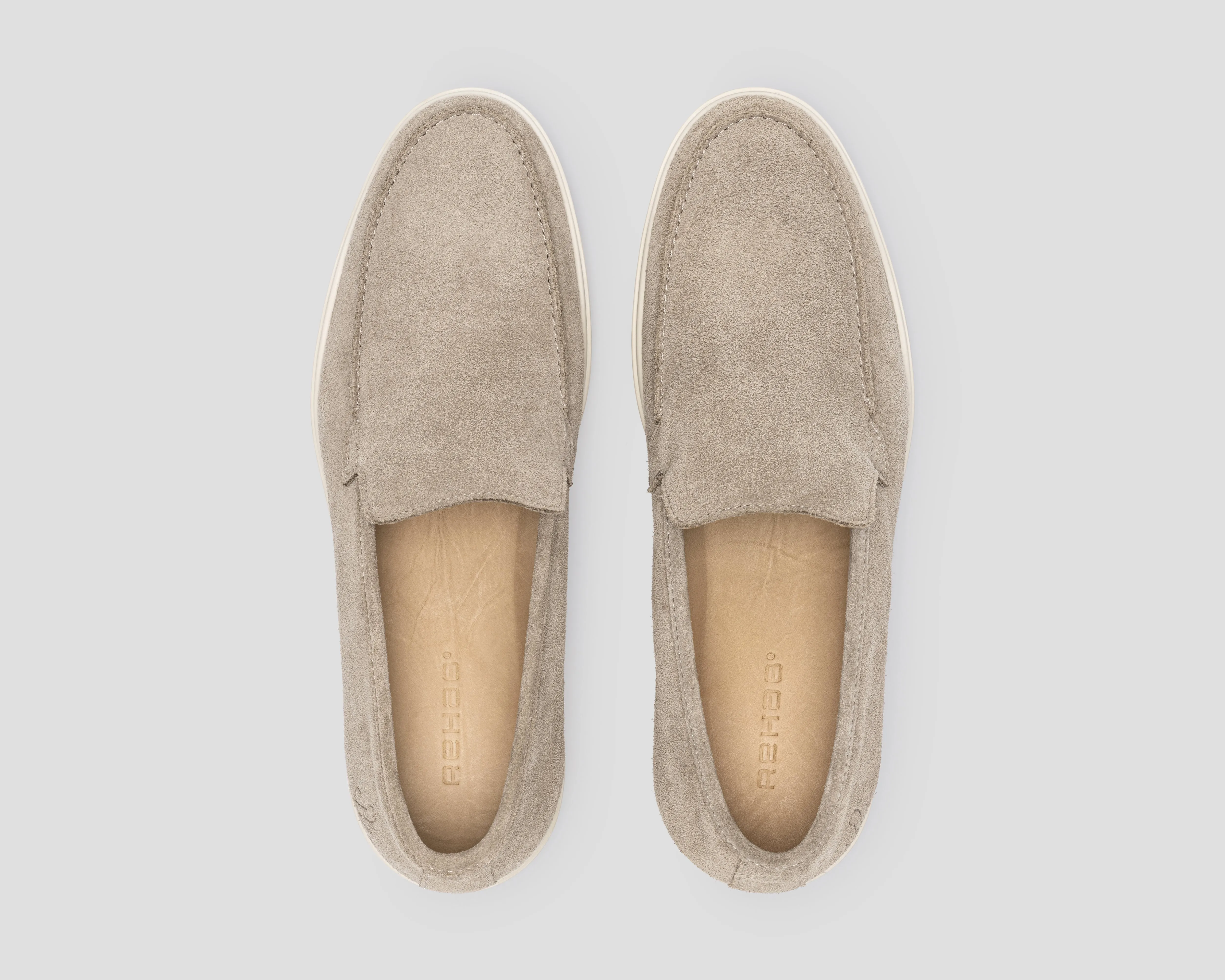 Simon | Taupe loafers