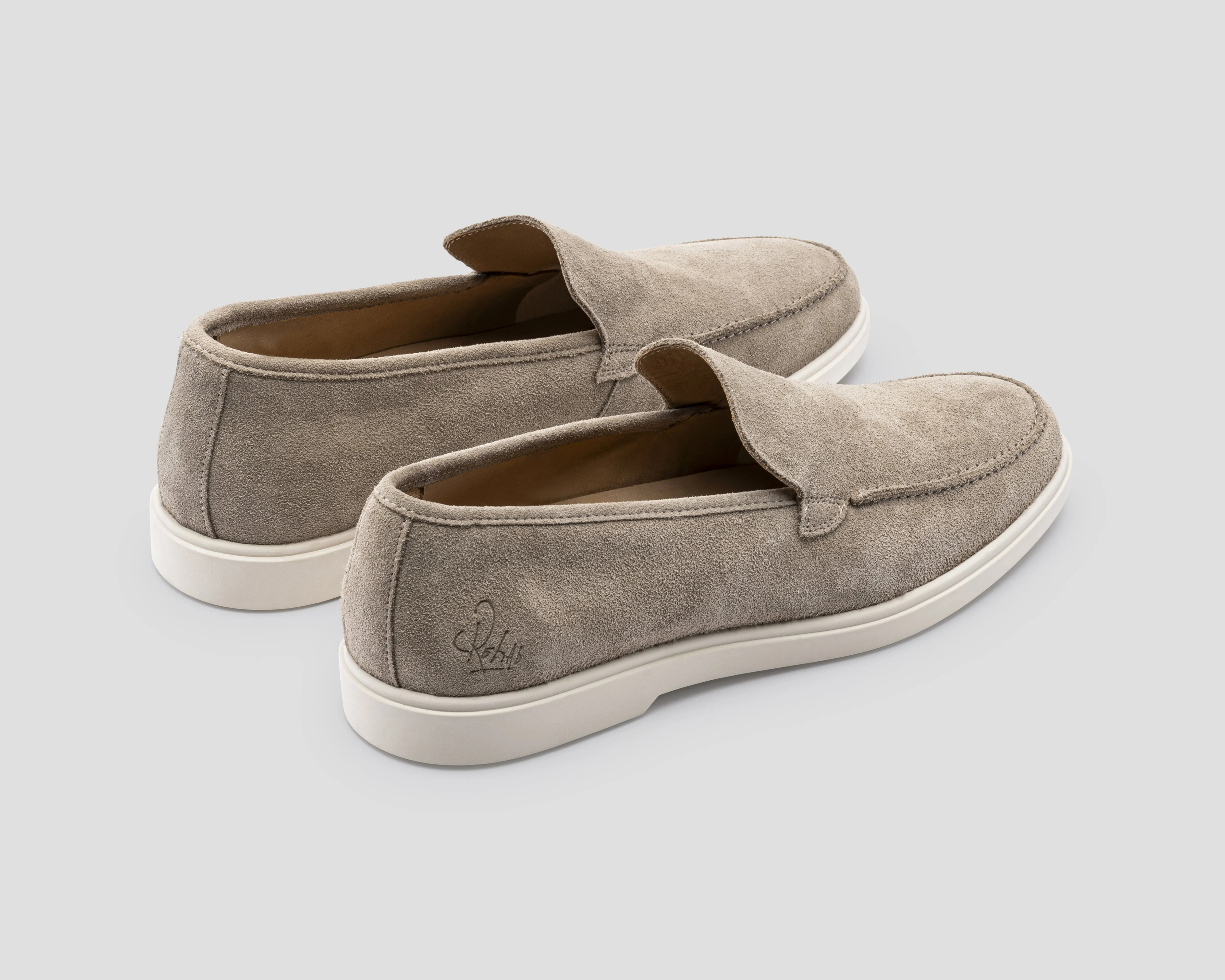 Simon | Taupe loafers