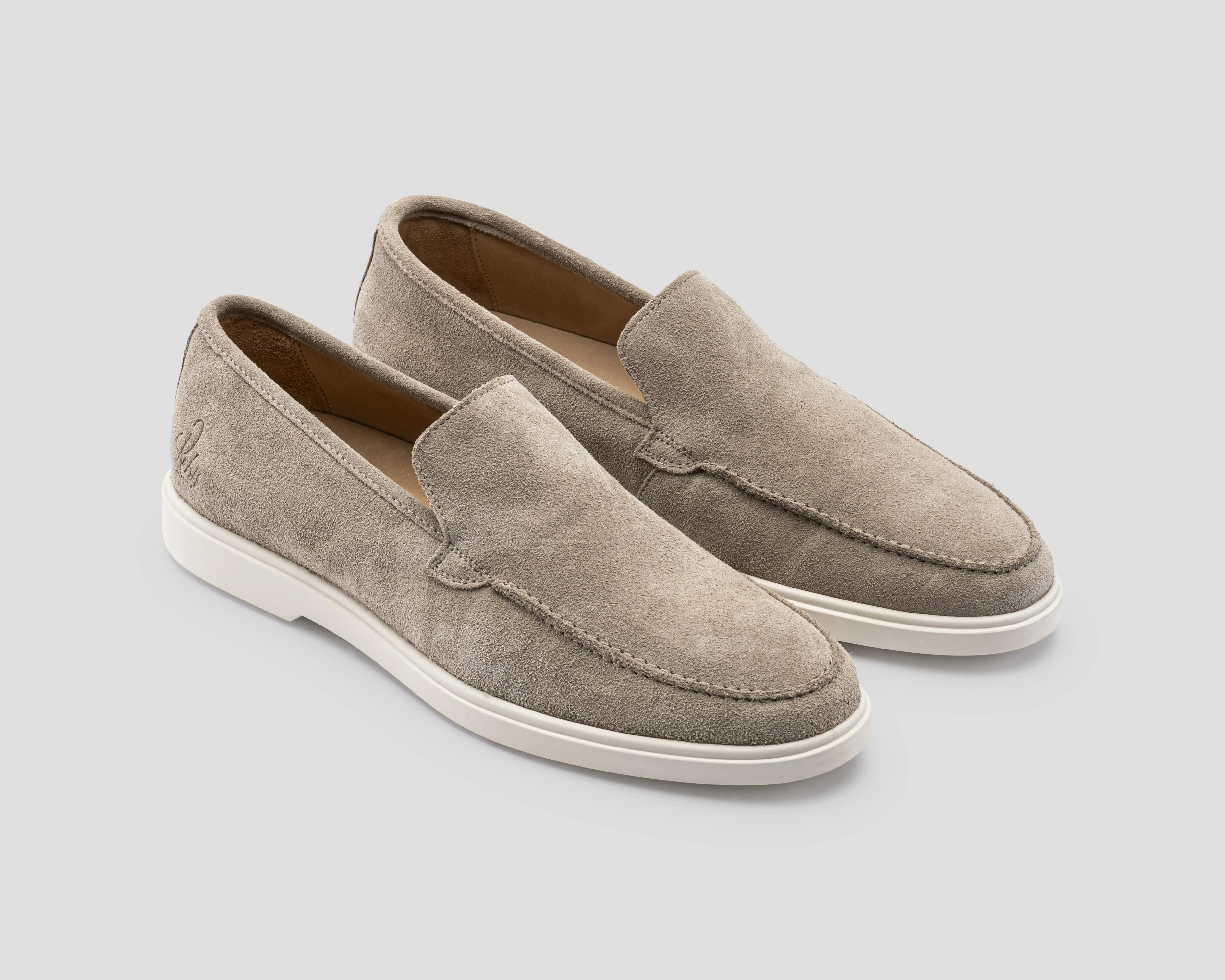 Simon | Taupe loafers