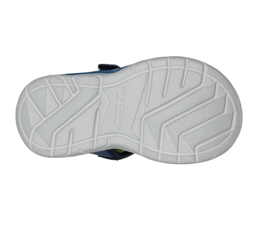 Skechers Kids S Lights Erupters 4 Sandal Navy/Blue