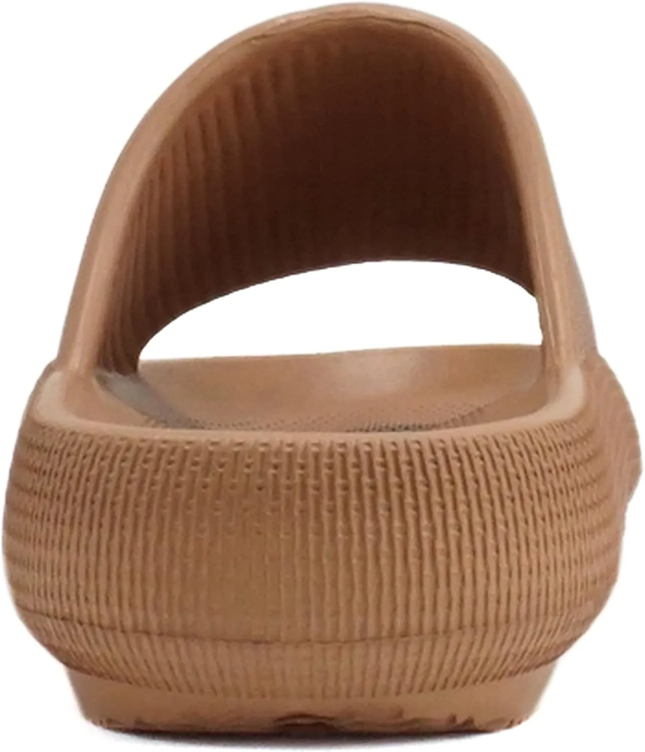 Soda “MARSHMALLOW” ~ Women Feather Recovery Slide Open Toe Lightweight Comfort Cushion Sandal