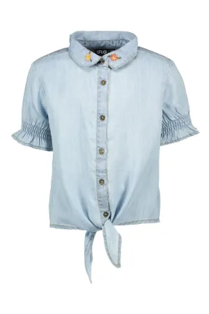 Soft Denim Blouse