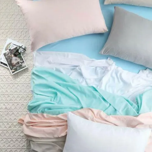 Soft Vintage Washed Microfibre Sheet Set