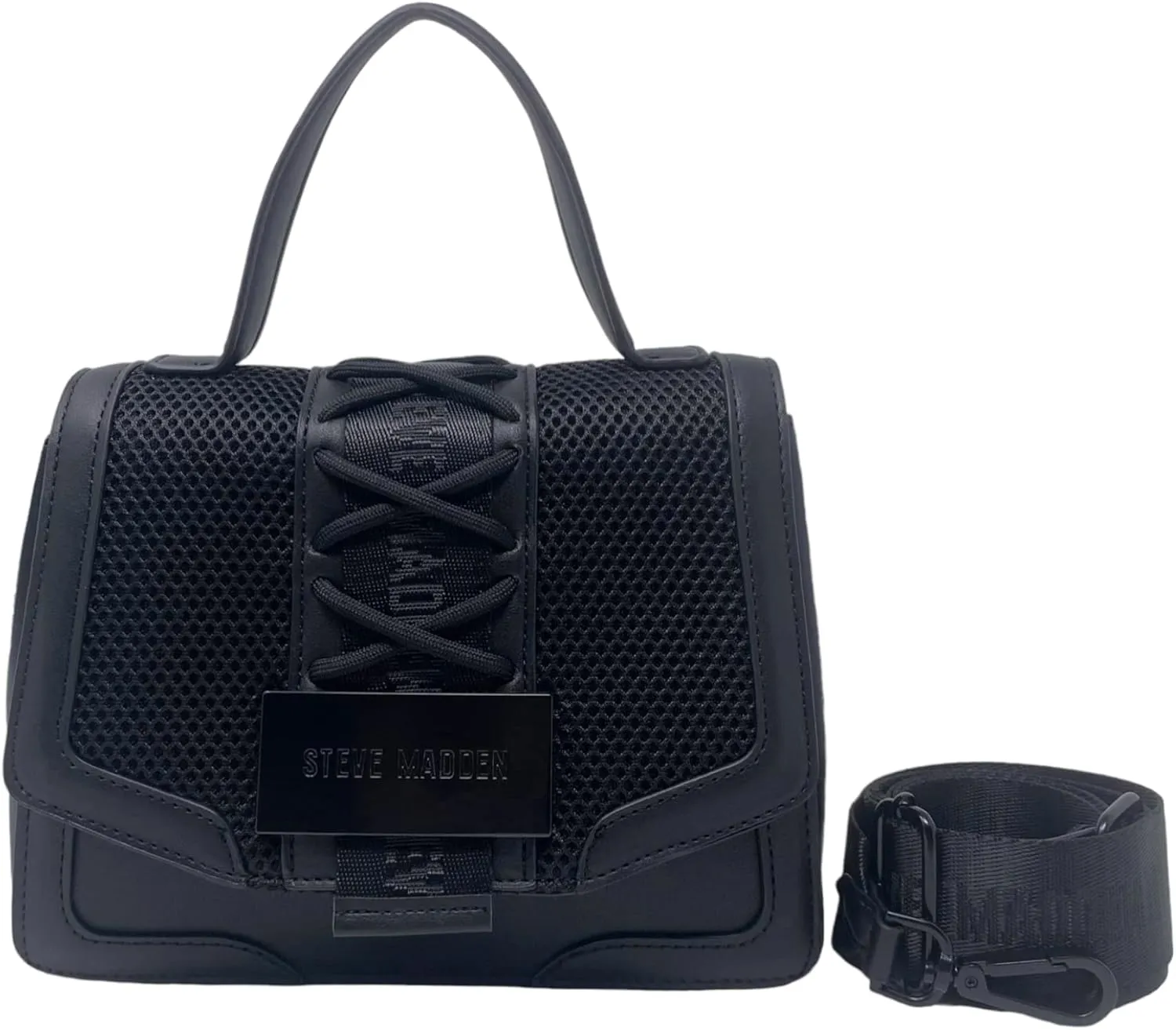 Steve Madden Bdali Crossbody Bag (Black)