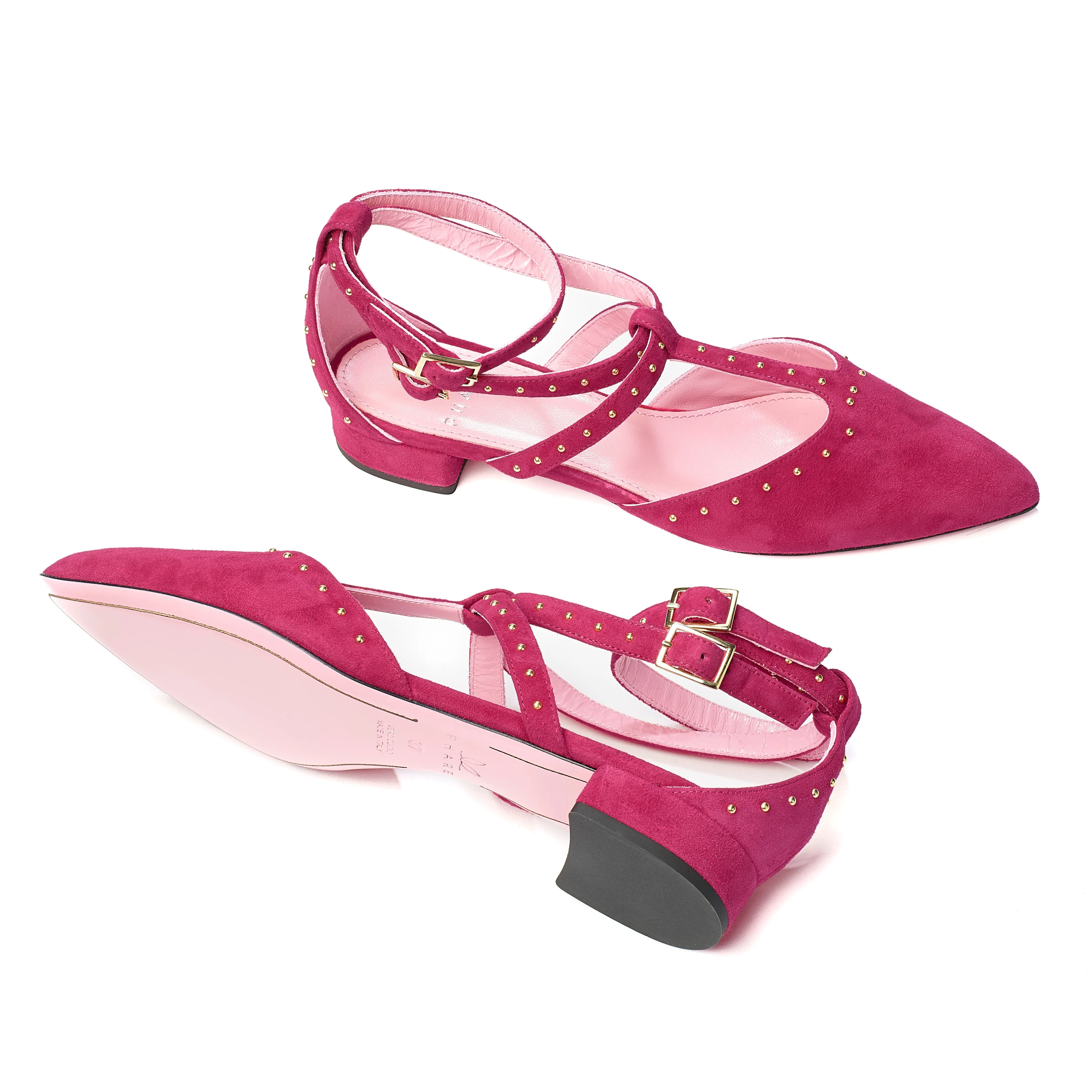 Studded Pointed Flat