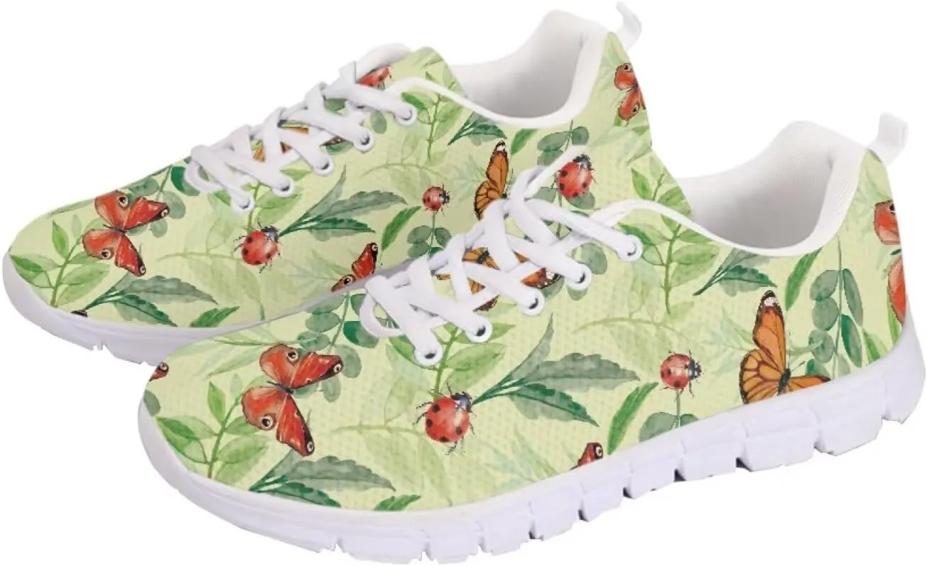 SYtrade Running Sneaker for Women Slip On Tennis Shoes Gym Sneaker White Sole