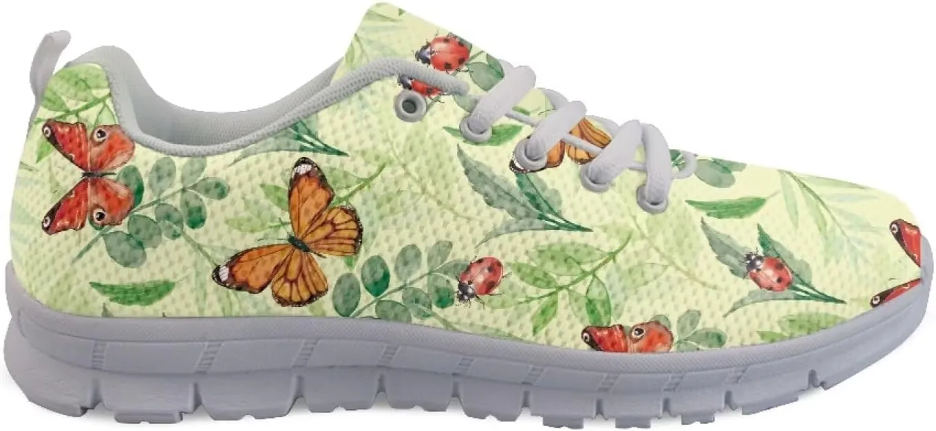 SYtrade Running Sneaker for Women Slip On Tennis Shoes Gym Sneaker White Sole