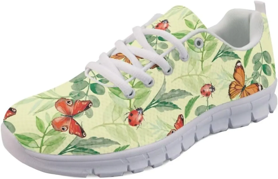 SYtrade Running Sneaker for Women Slip On Tennis Shoes Gym Sneaker White Sole
