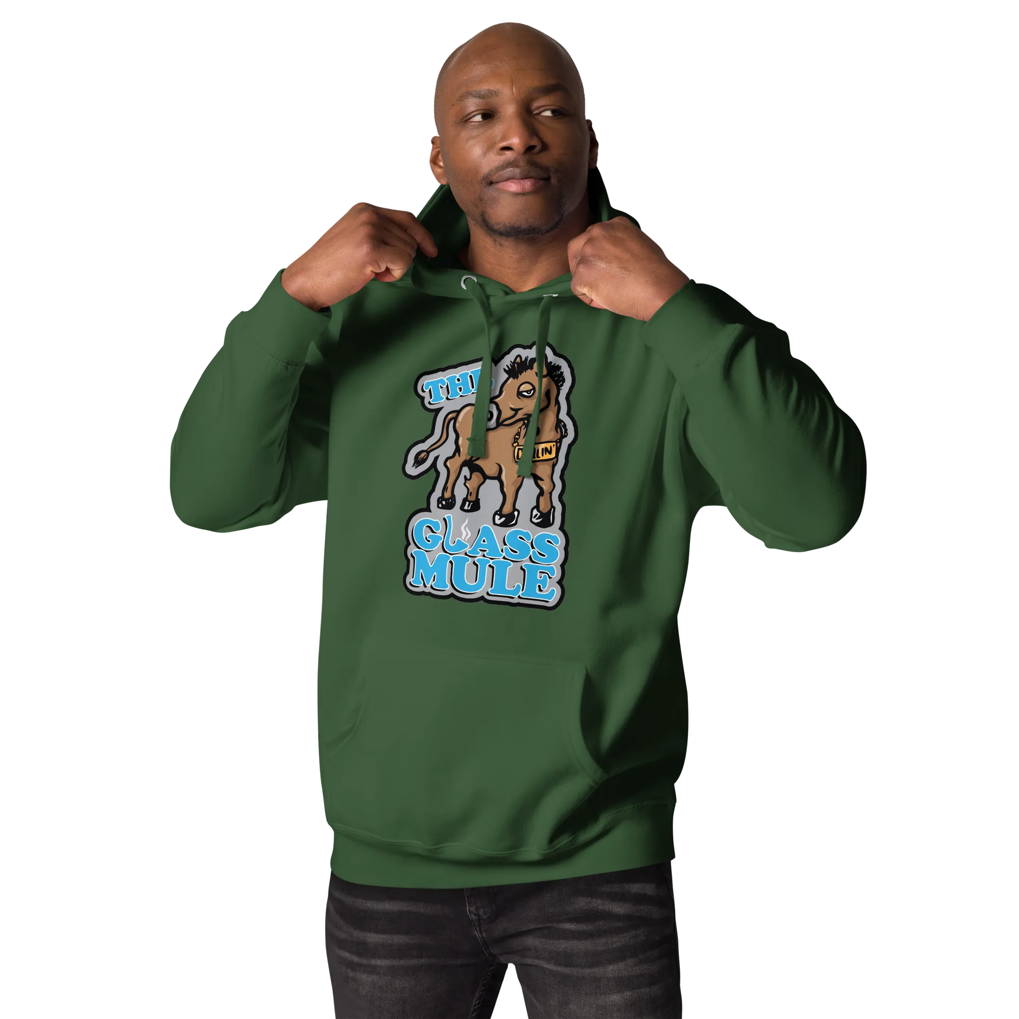 The Glass Mule Logo - Unisex Hoodie