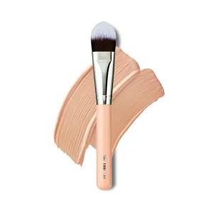 THE TOOL LAB 105 Light Touch Foundation Brush - Foundation Brush Liquid Powder Premium Makeup Brush Premium Quality Synthetic Dense Bristles Cosmetic Premium Quality Synthetic Dense Bristles Cosmetic
