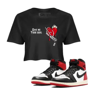 Top Me Industrial-grade Soul Safe Reimagined Your - Give SNRT Toe Air Jordan Women's 1 Sneaker Black