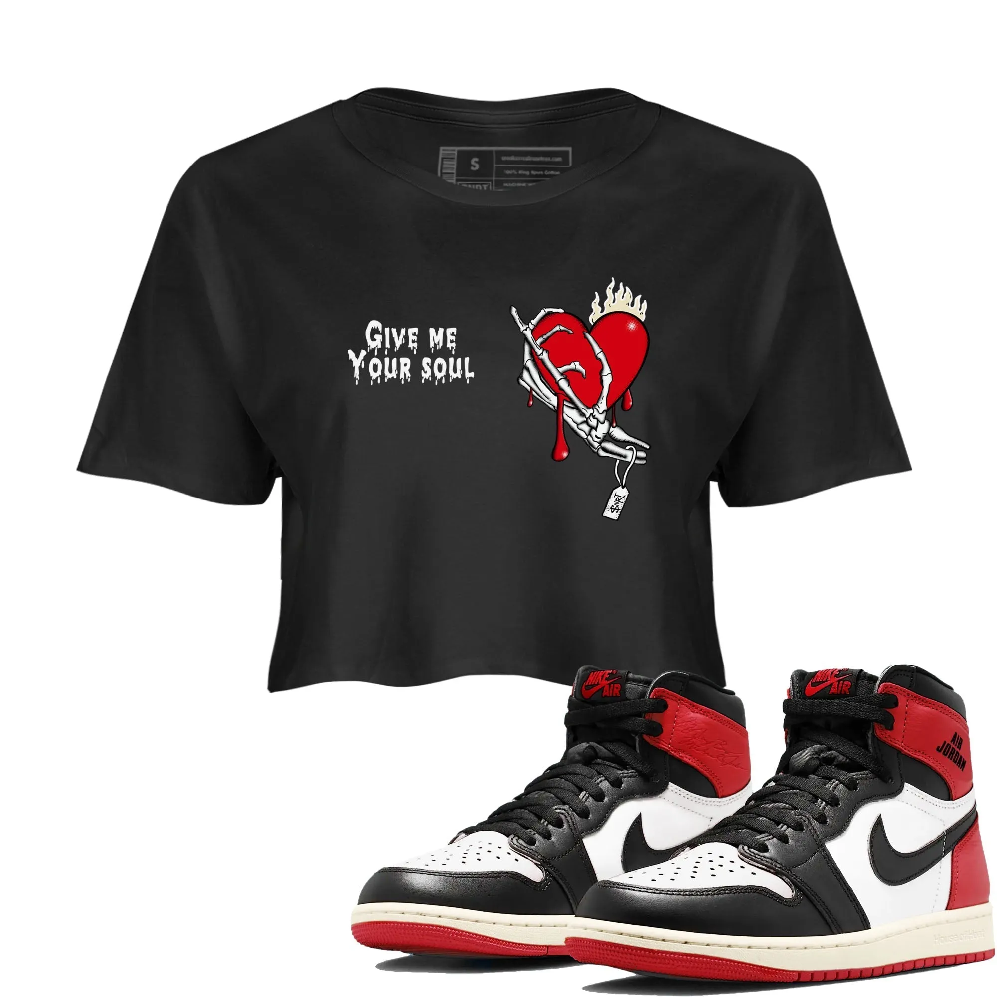 Top Me Industrial-grade Soul Safe Reimagined Your - Give SNRT Toe Air Jordan Women's 1 Sneaker Black