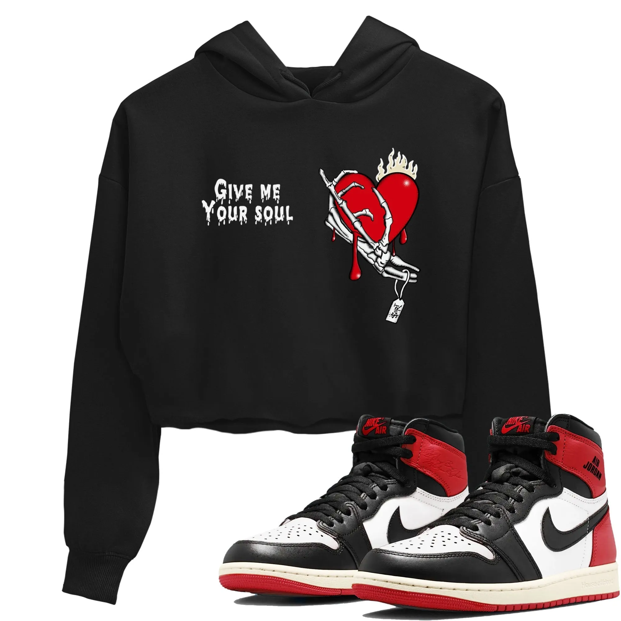 Top Me Industrial-grade Soul Safe Reimagined Your - Give SNRT Toe Air Jordan Women's 1 Sneaker Black
