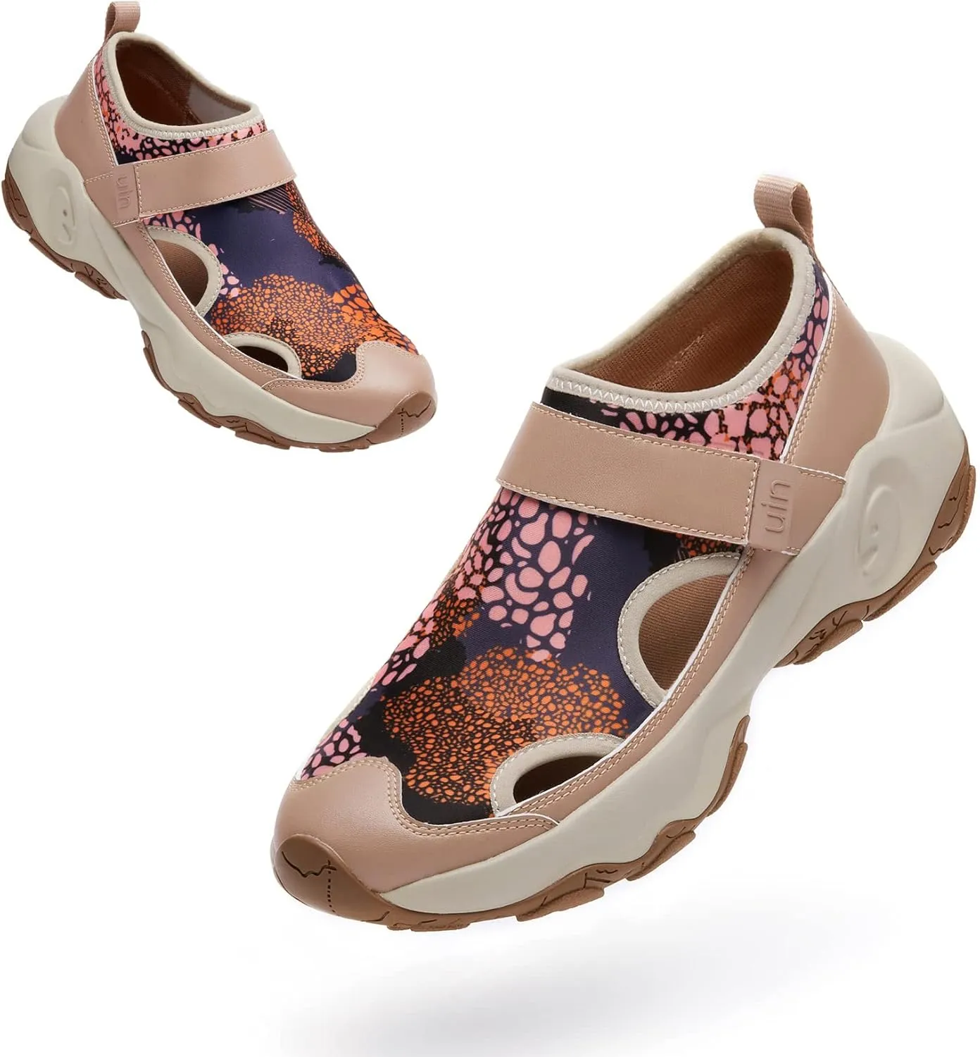 UIN Women's Outdoor Sandal Closed Toe Lightweight Walking Summer Travel Hiking Water Shoes