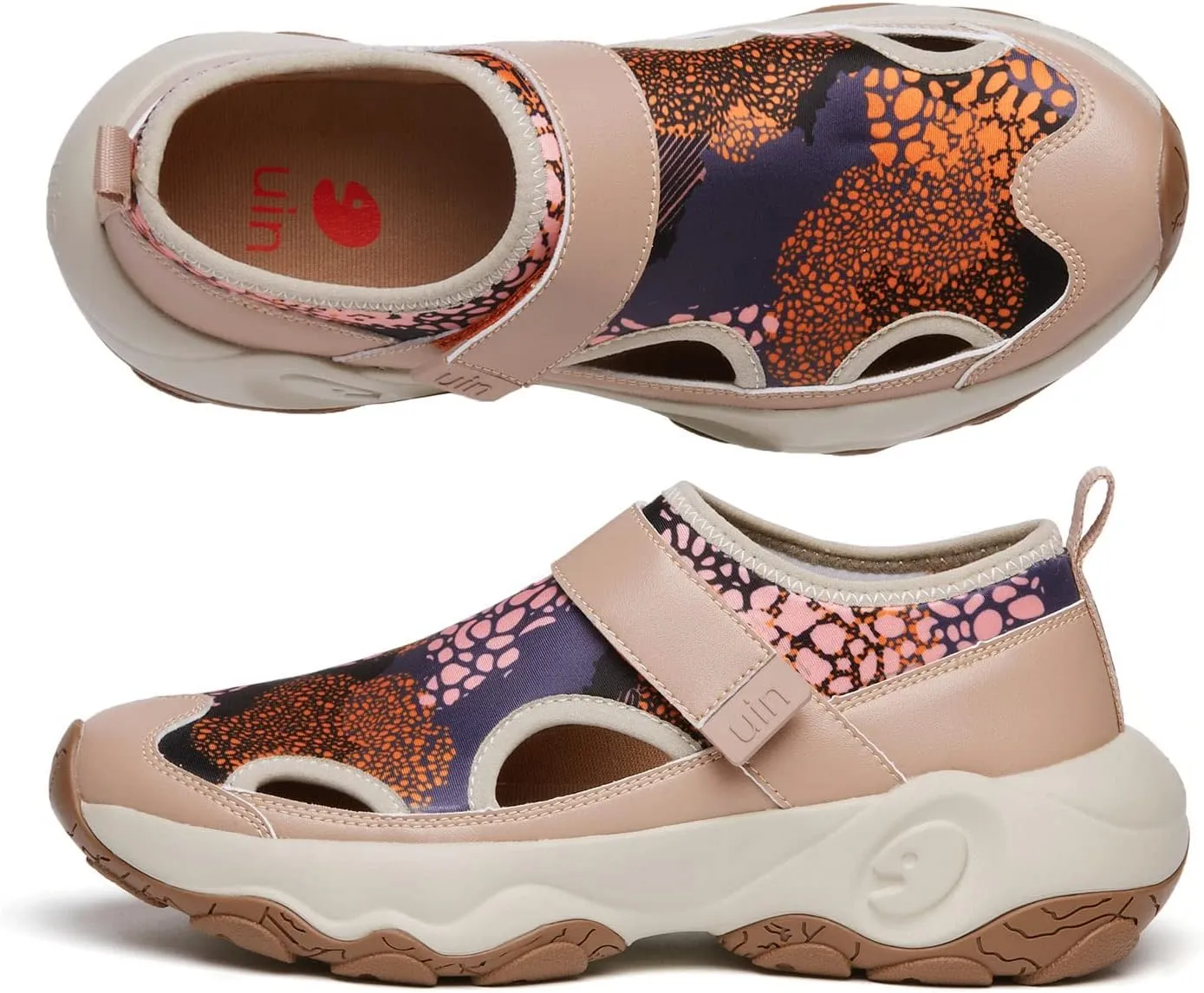 UIN Women's Outdoor Sandal Closed Toe Lightweight Walking Summer Travel Hiking Water Shoes