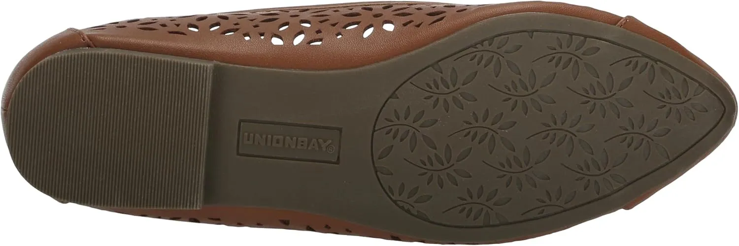 UNIONBAY Women's Willis Pointed Toe Flat