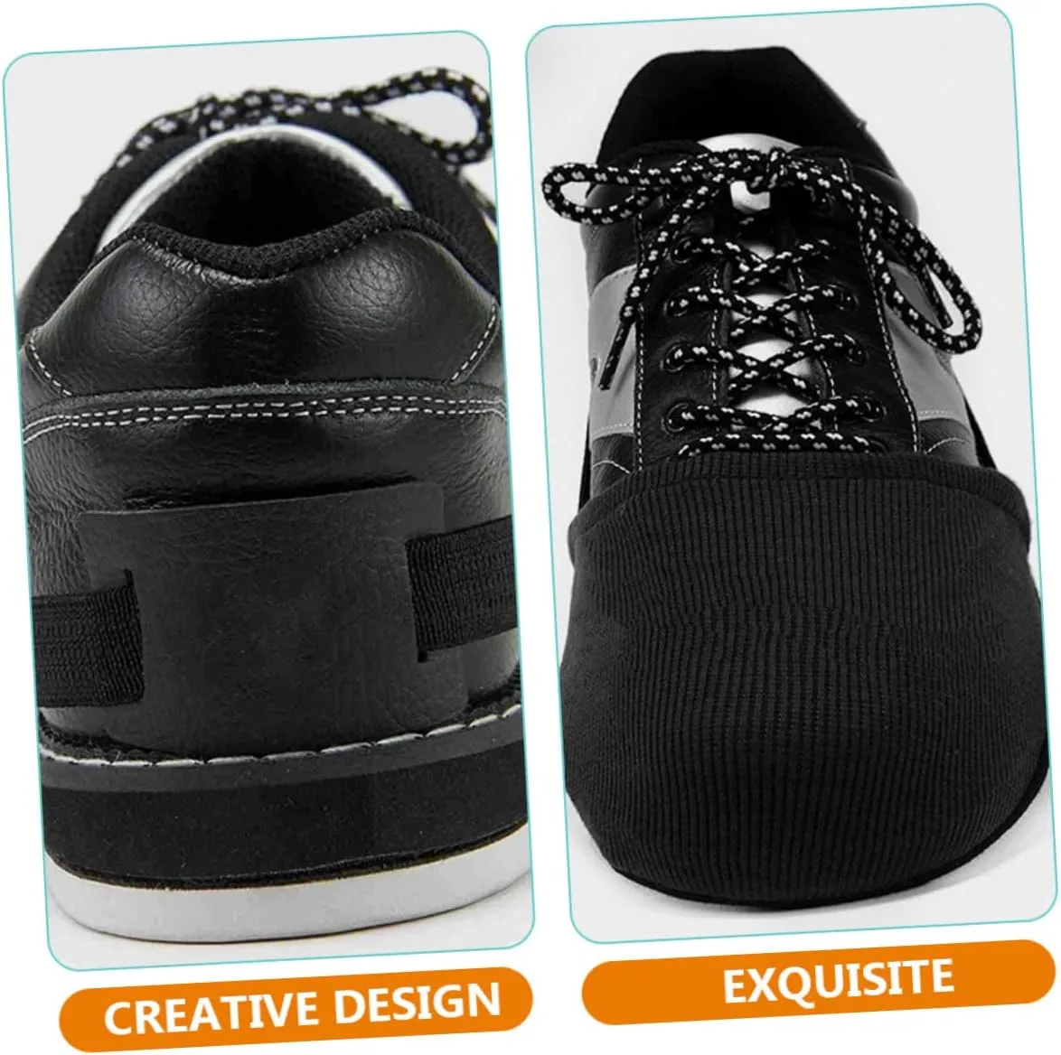 VICASKY Bowling Shoe Covers Shoe Protector Bowling Shoes Sliders for Men Sneaker Sole Protector Sliders for