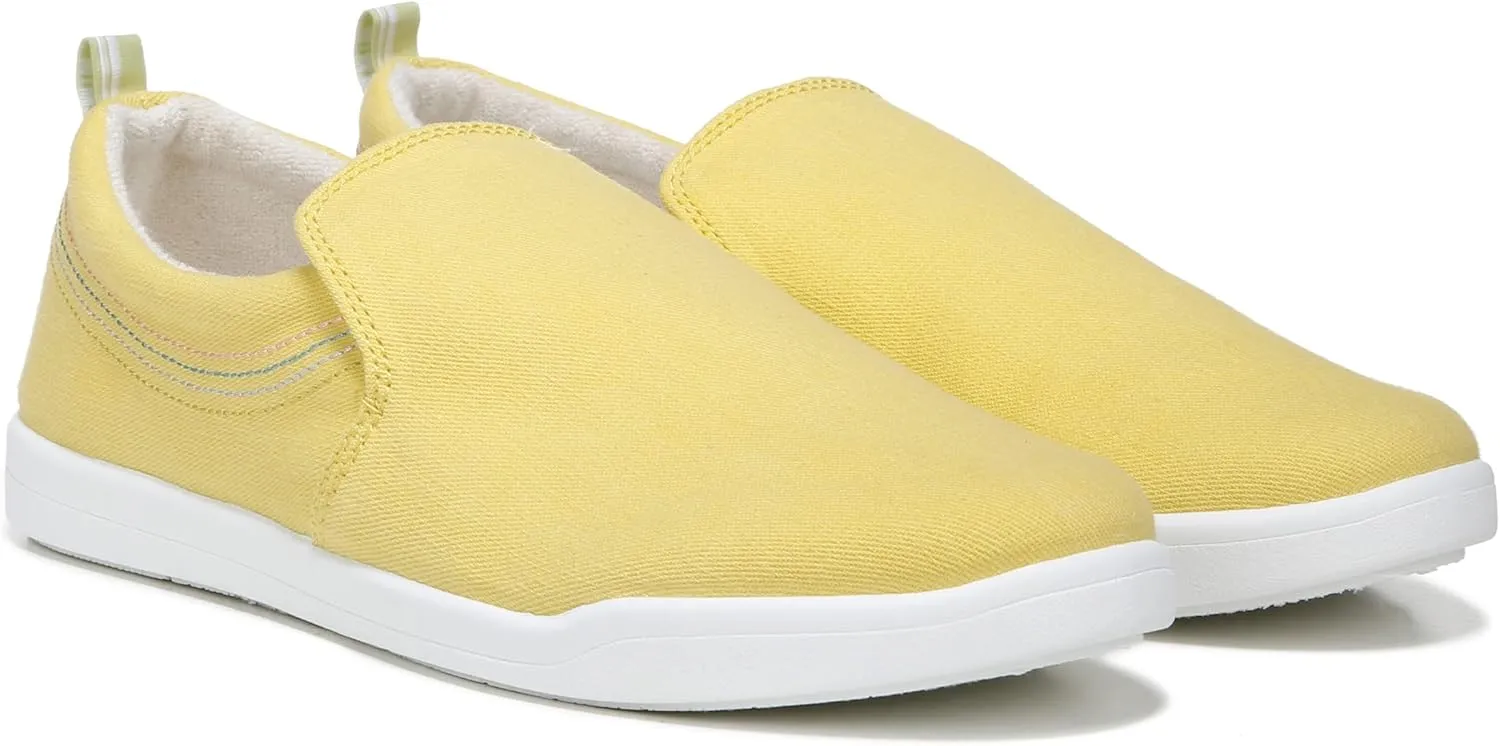 Vionic Beach Marshall Slip On Sneakers for Women-Sustainable Shoes That Include Three-Zone Comfort with Orthotic Insole Arch Support, Machine Wash Safe- Sizes 5-11