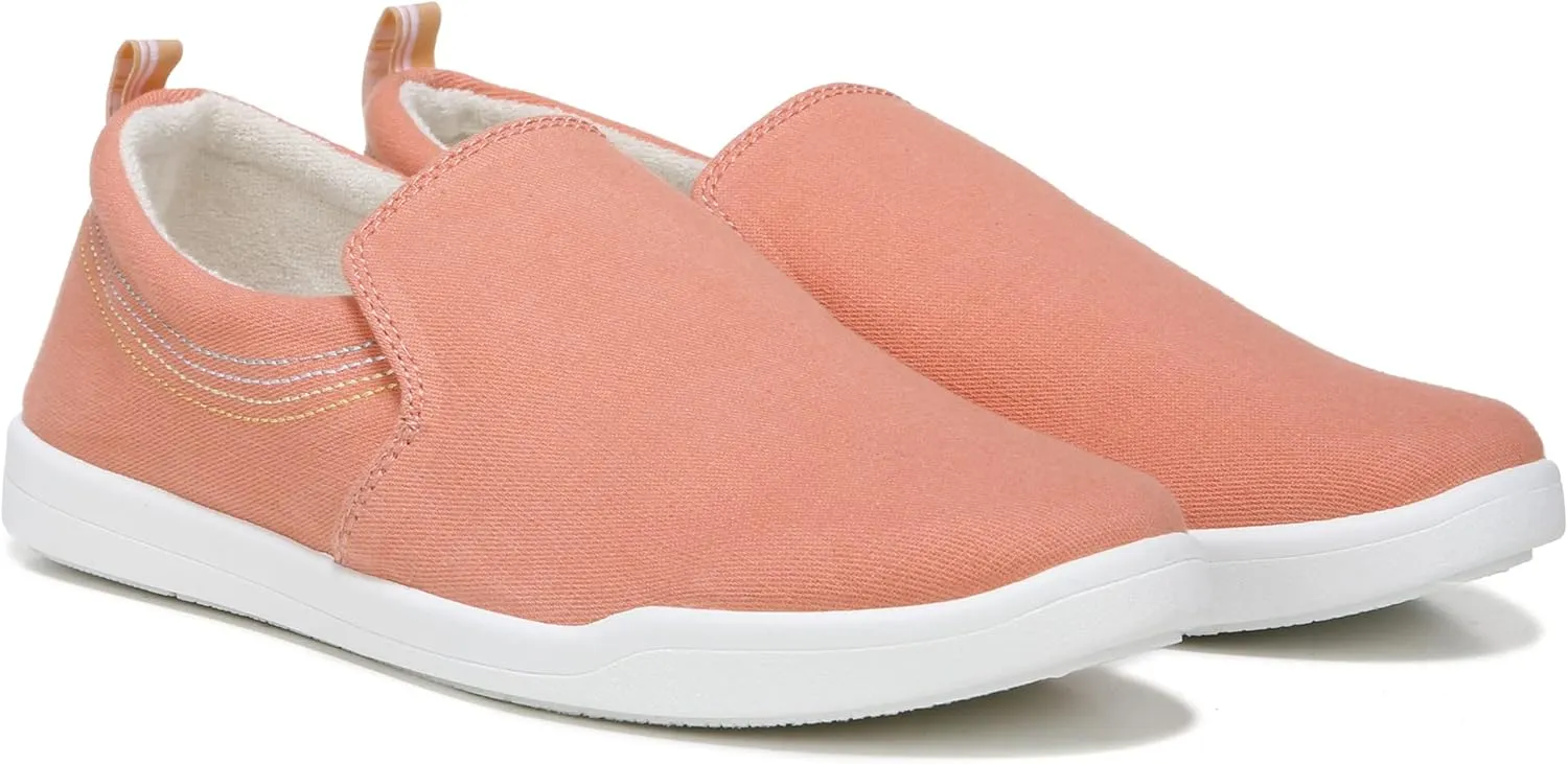 Vionic Beach Marshall Slip On Sneakers for Women-Sustainable Shoes That Include Three-Zone Comfort with Orthotic Insole Arch Support, Machine Wash Safe- Sizes 5-11