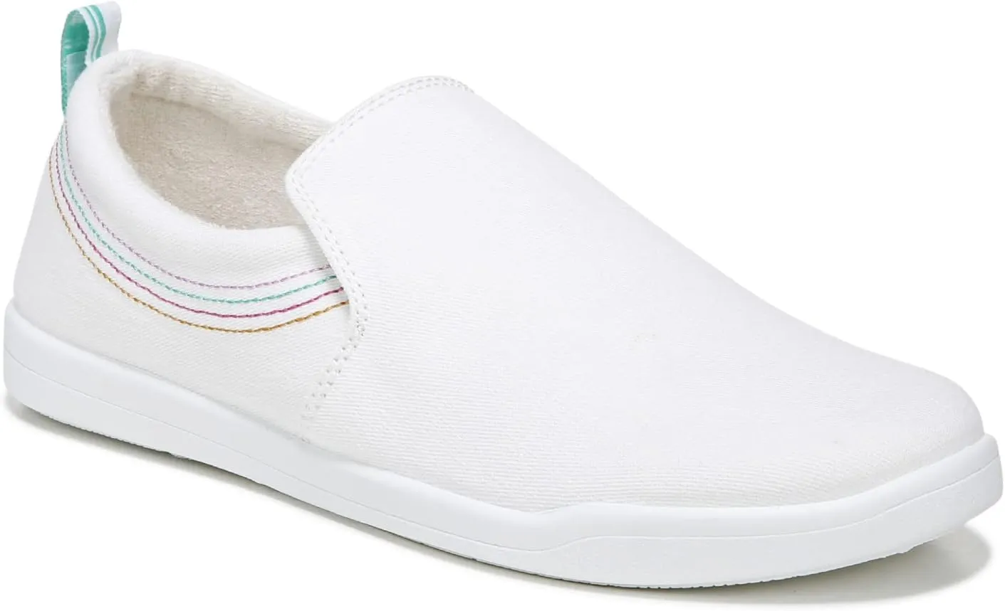 Vionic Beach Marshall Slip On Sneakers for Women-Sustainable Shoes That Include Three-Zone Comfort with Orthotic Insole Arch Support, Machine Wash Safe- Sizes 5-11