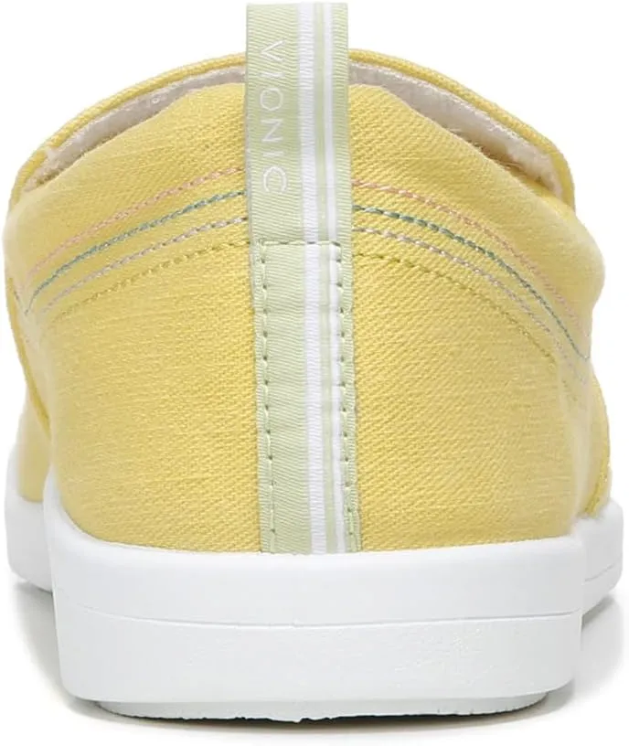 Vionic Beach Marshall Slip On Sneakers for Women-Sustainable Shoes That Include Three-Zone Comfort with Orthotic Insole Arch Support, Machine Wash Safe- Sizes 5-11