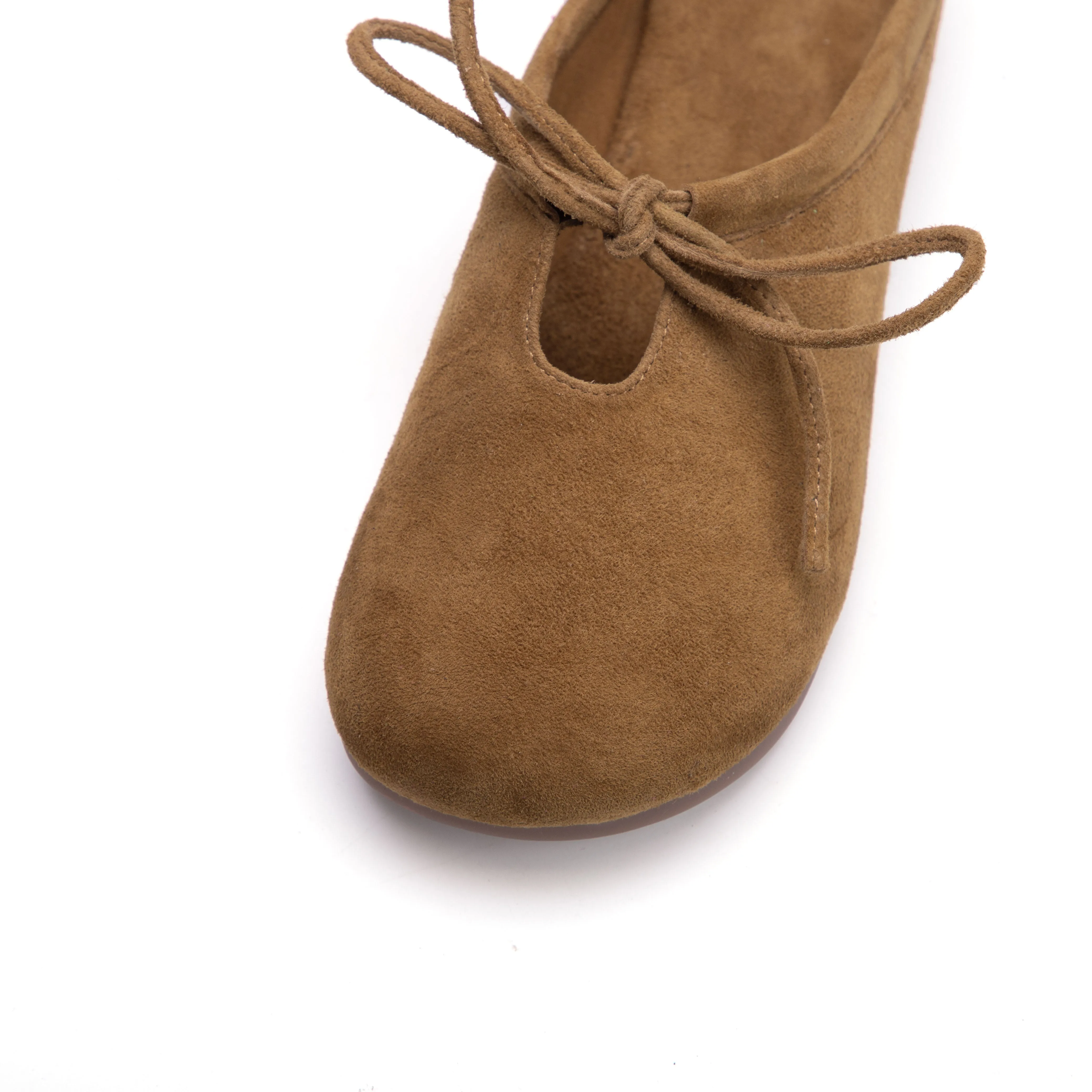 Women's Handmade Leather Comfort Lace-Up Mule Shoes