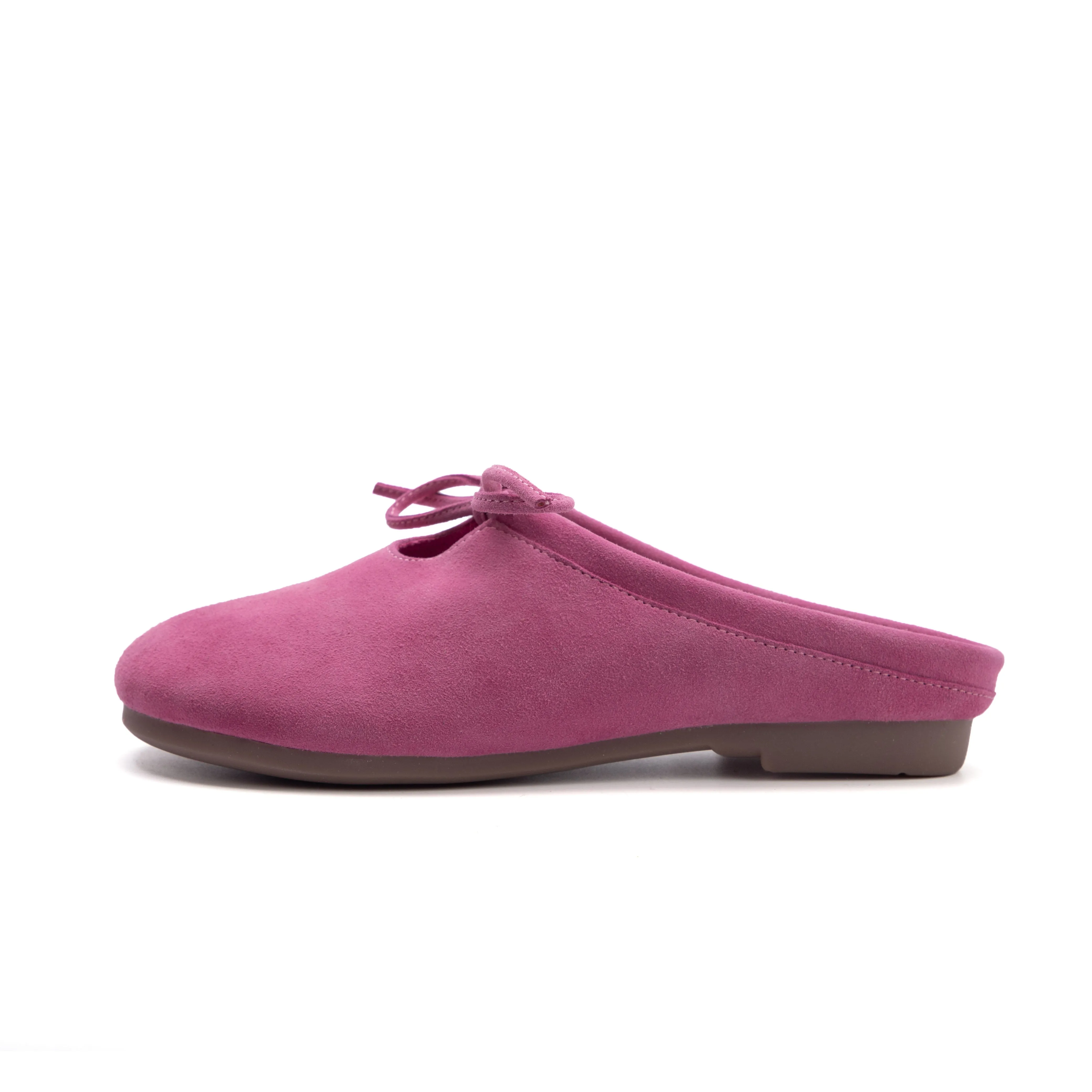 Women's Handmade Leather Comfort Lace-Up Mule Shoes