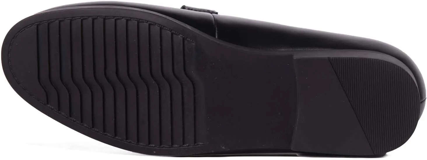 Womens Hands Free Slip On Fashion Classic Casual Comfort Buckle Loafers for Women