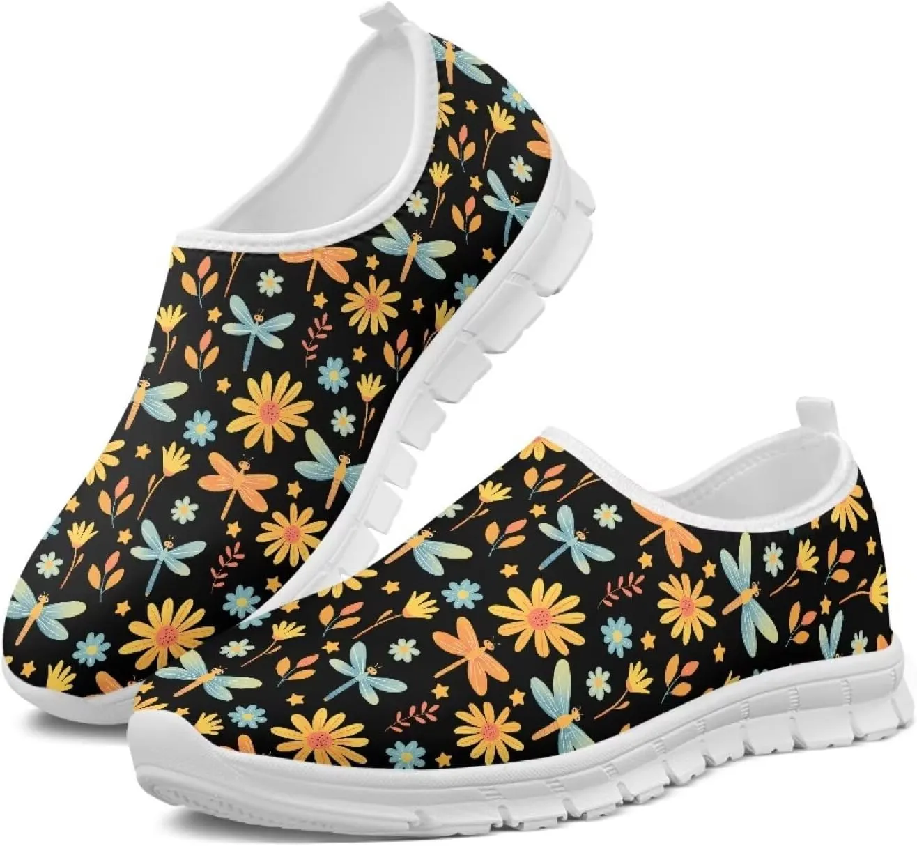 Women's Sneakers Casual Breathable Mesh Tennis Workout Sneakers Hands Free Yoga Walking Shoes for Women US 5.5-11.5