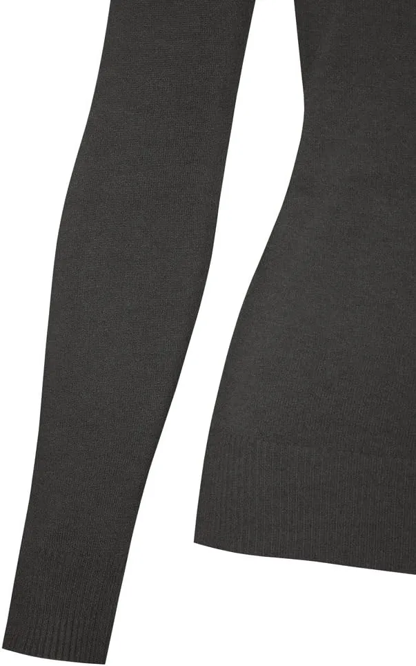 Women's Solid Soft Stretch Pullover Knit Sweater