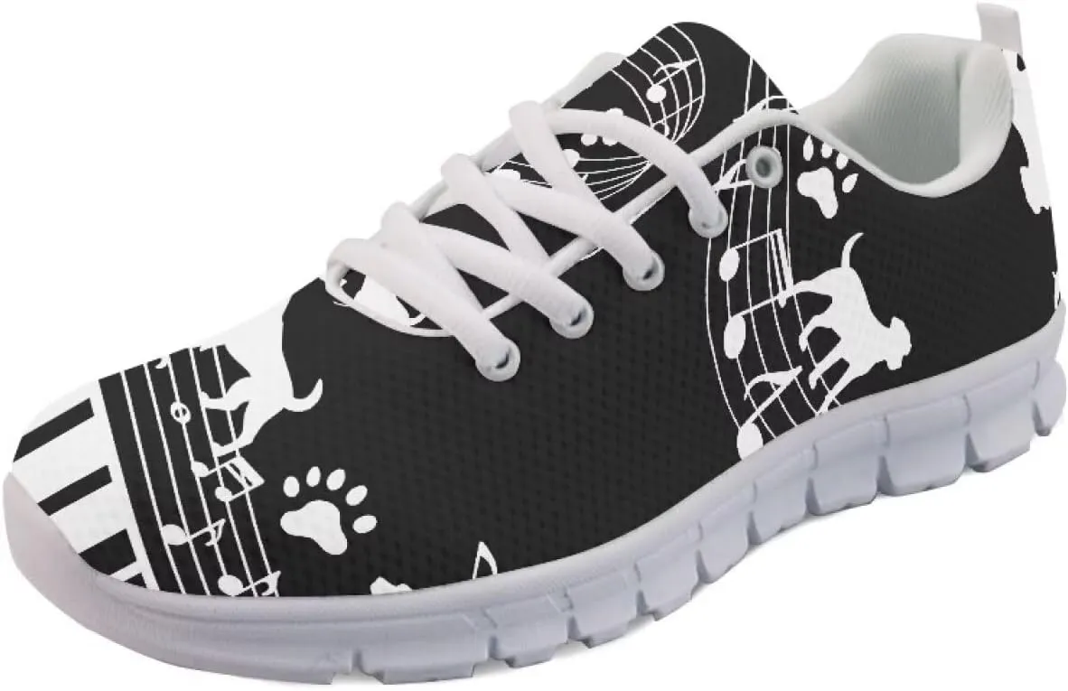Women's Tennis Workout Sneakers Outdoor Walking Non-Slip Casual Cozy Shoes Lightweight Work Lace-Up Sneaker for Womens US 5-12