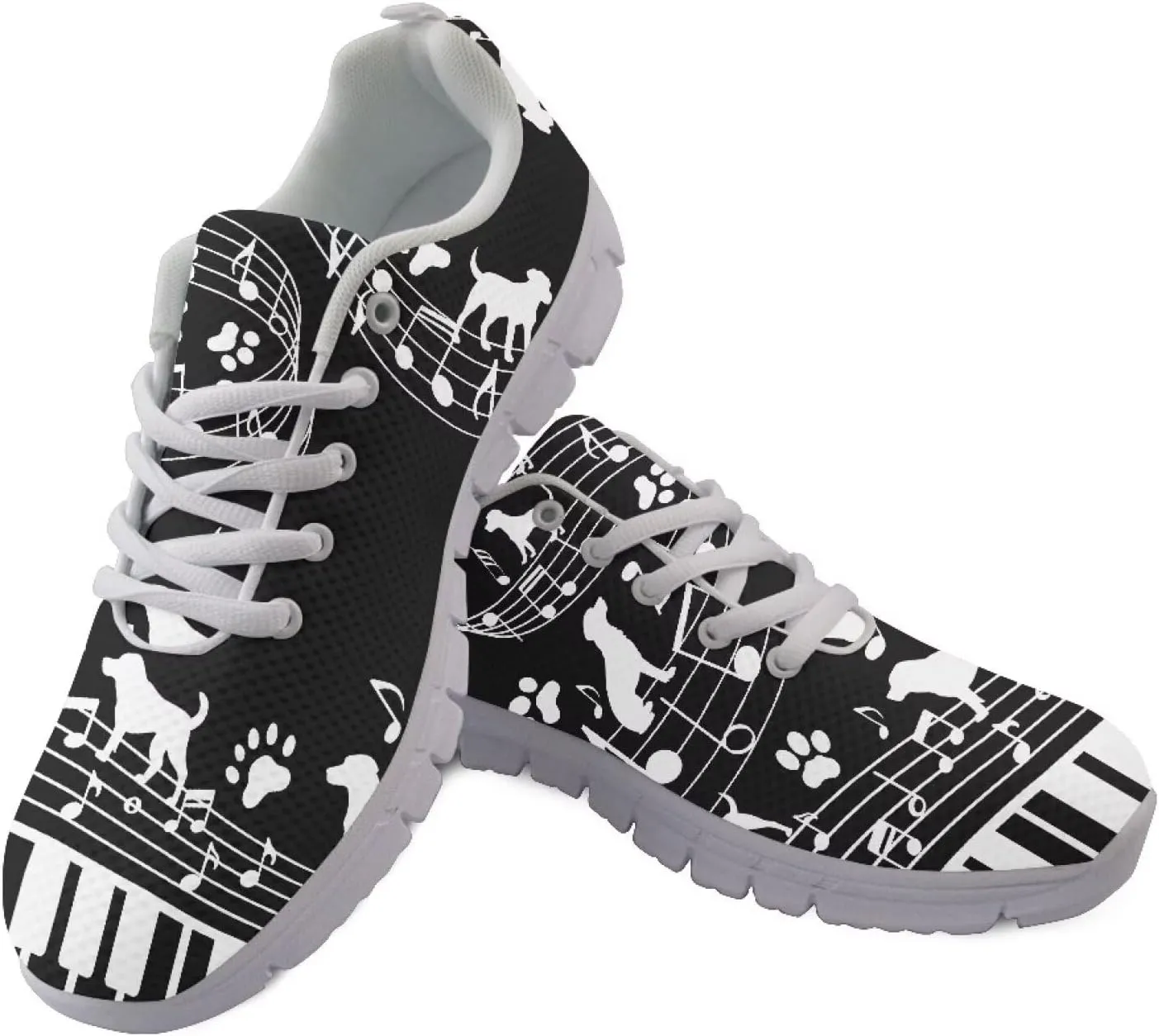 Women's Tennis Workout Sneakers Outdoor Walking Non-Slip Casual Cozy Shoes Lightweight Work Lace-Up Sneaker for Womens US 5-12