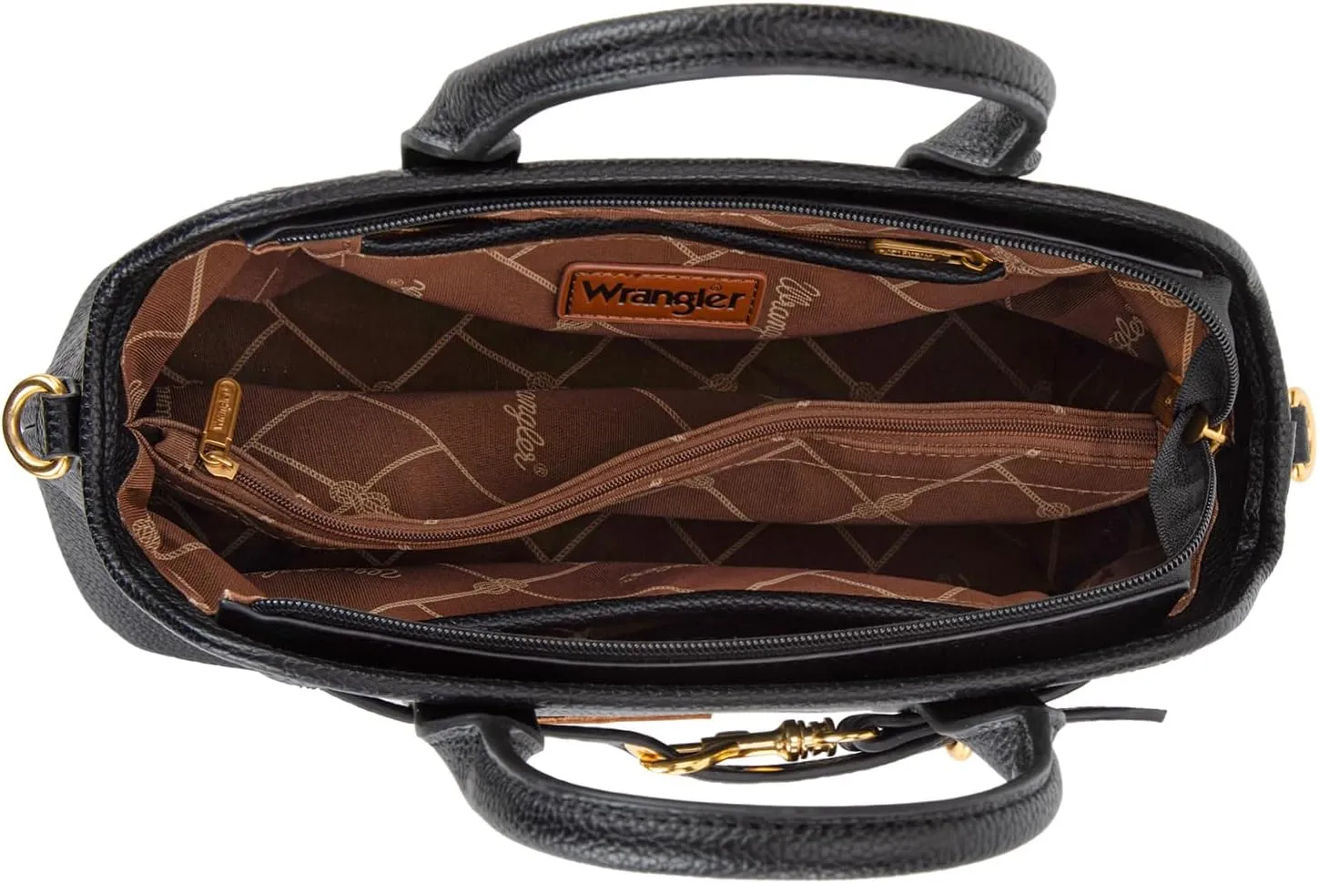 Wrangler Tote Bags for Women Medium Crossbody Purse for Ladies Soft Designer Top-handle Handbags