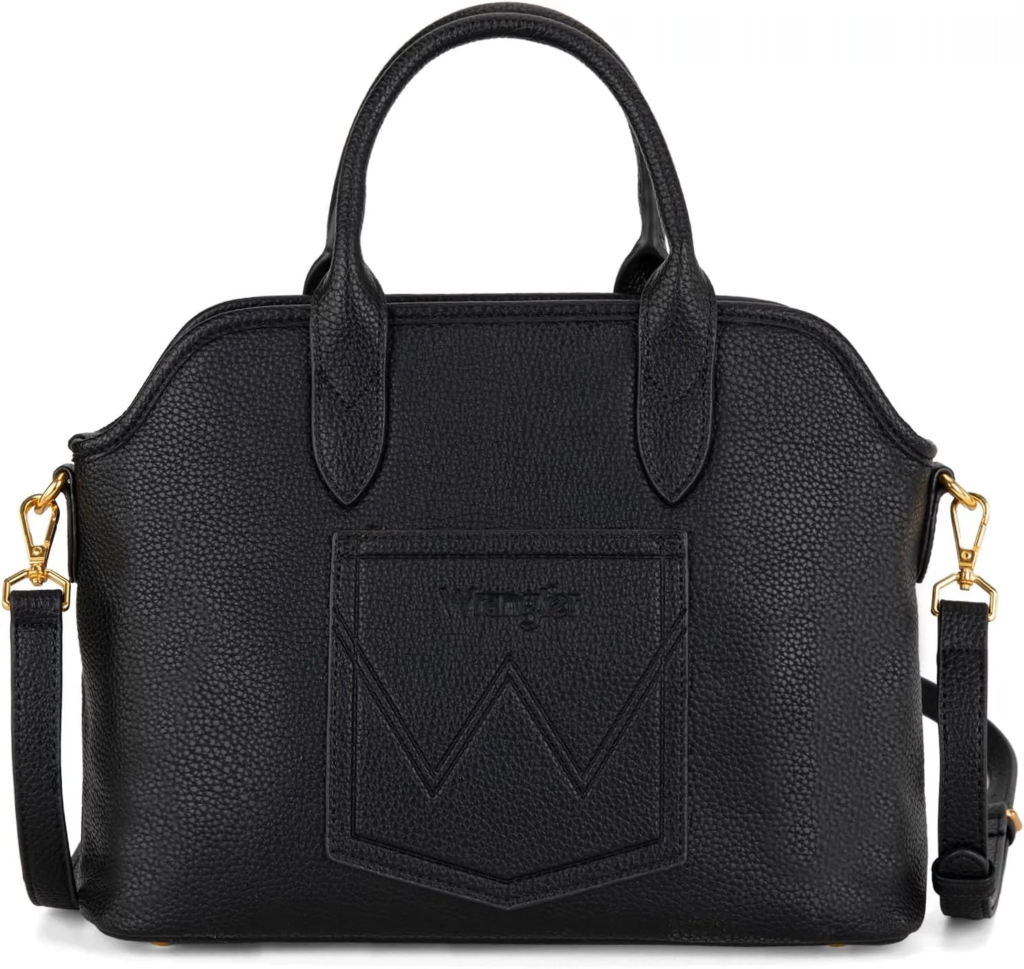 Wrangler Tote Bags for Women Medium Crossbody Purse for Ladies Soft Designer Top-handle Handbags