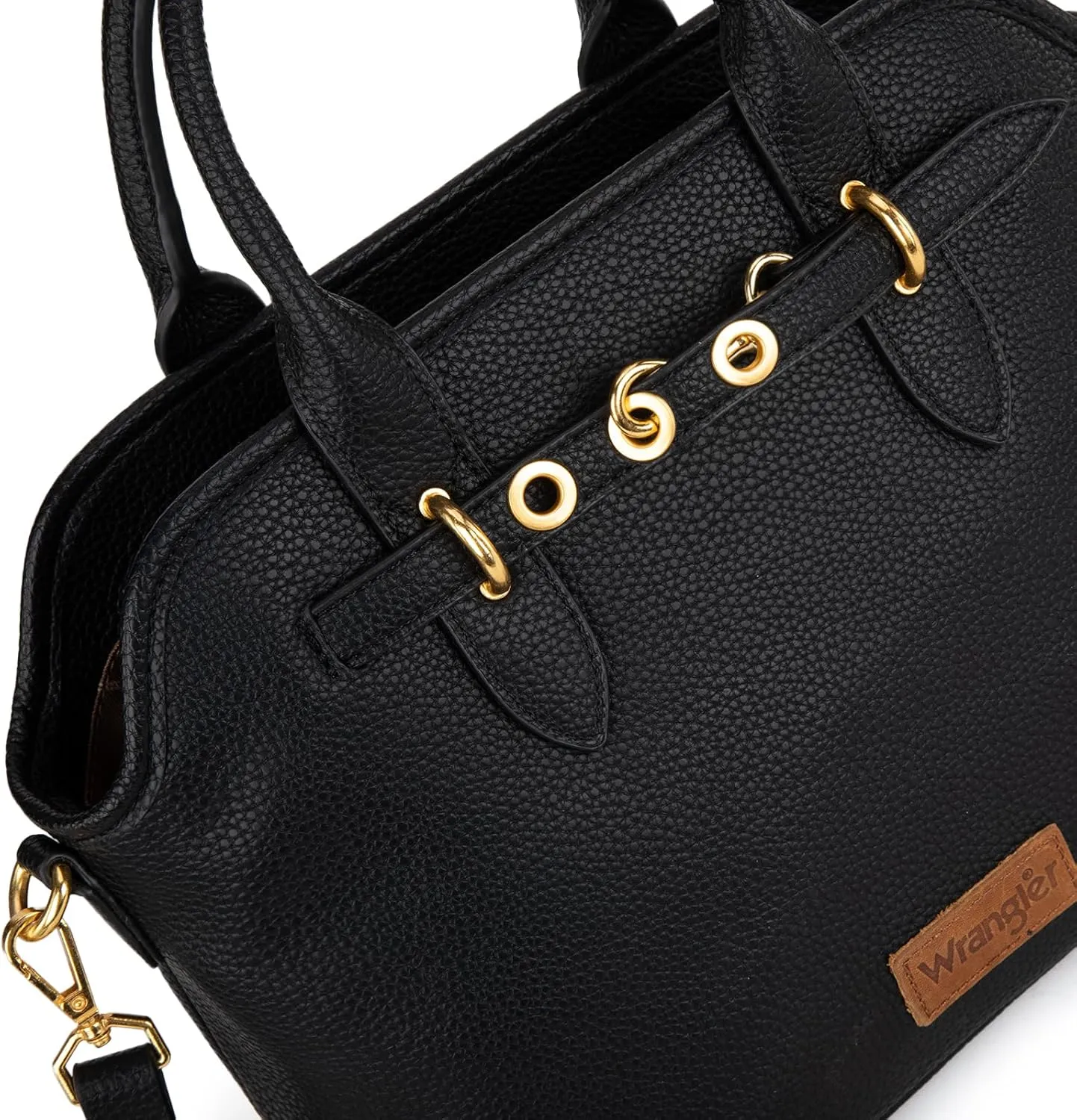 Wrangler Tote Bags for Women Medium Crossbody Purse for Ladies Soft Designer Top-handle Handbags
