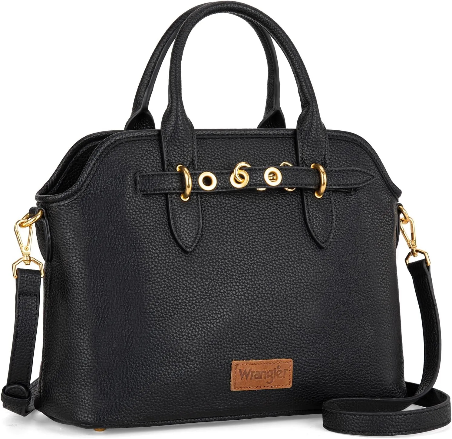 Wrangler Tote Bags for Women Medium Crossbody Purse for Ladies Soft Designer Top-handle Handbags