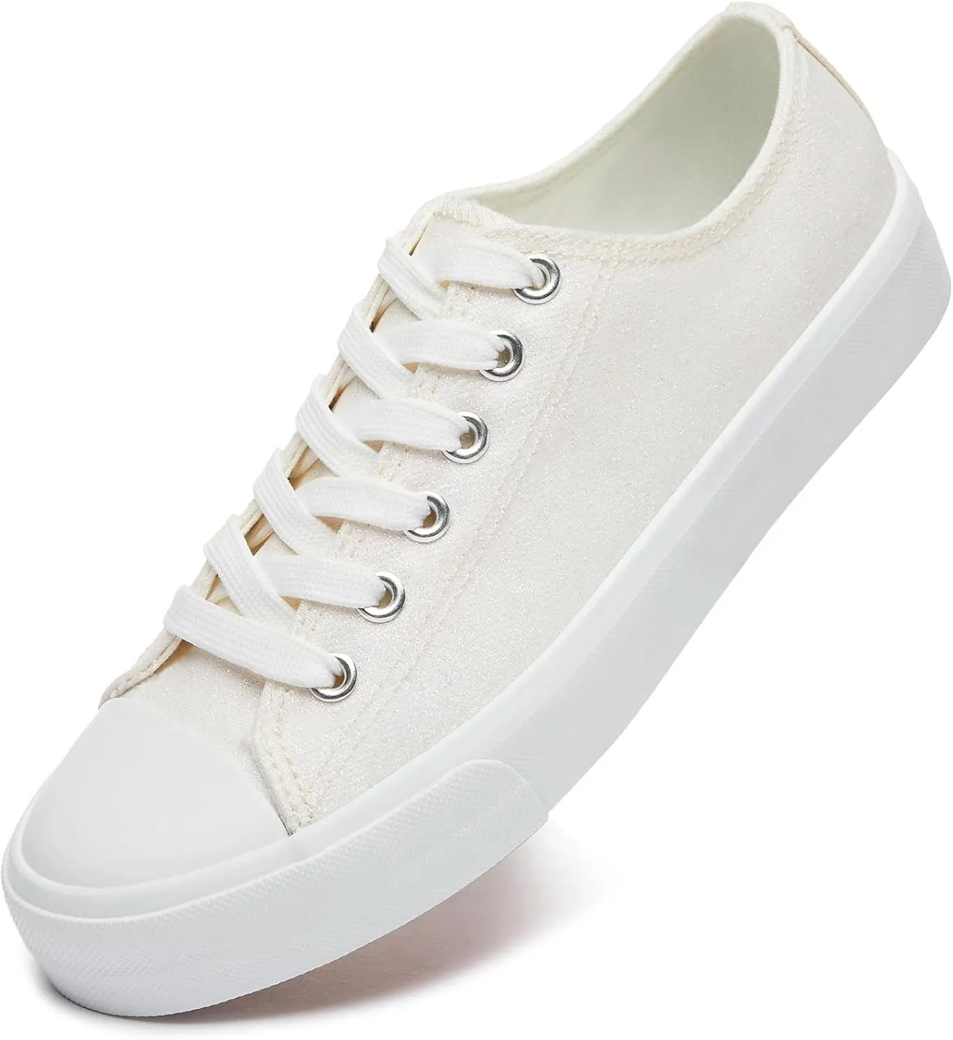 ZGR Women's Canvas Low Top Sneaker Lace-up Classic Casual Shoes for Women