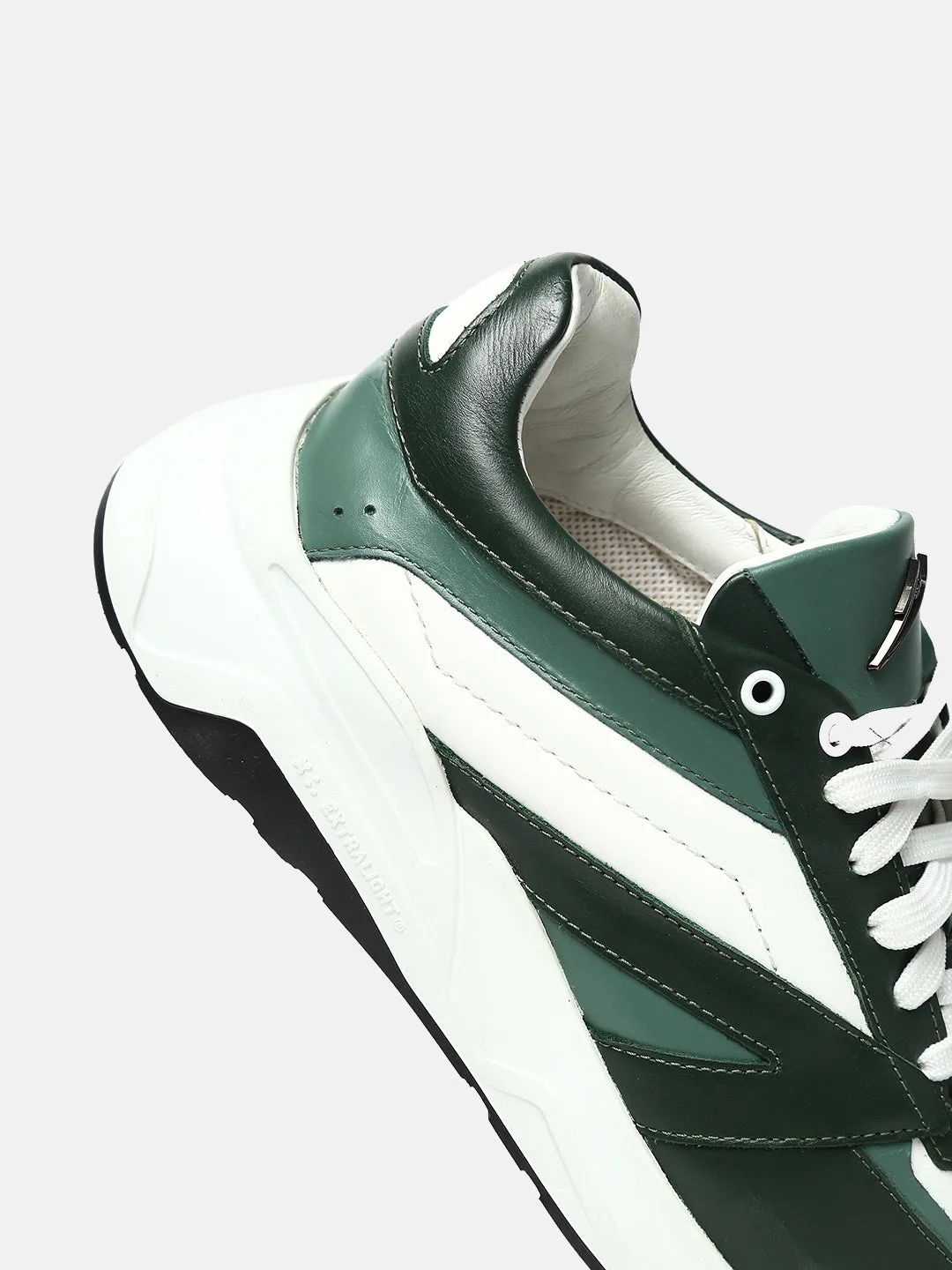 ZL VII - GREEN - Green Two-Tone Comfort Sneakers