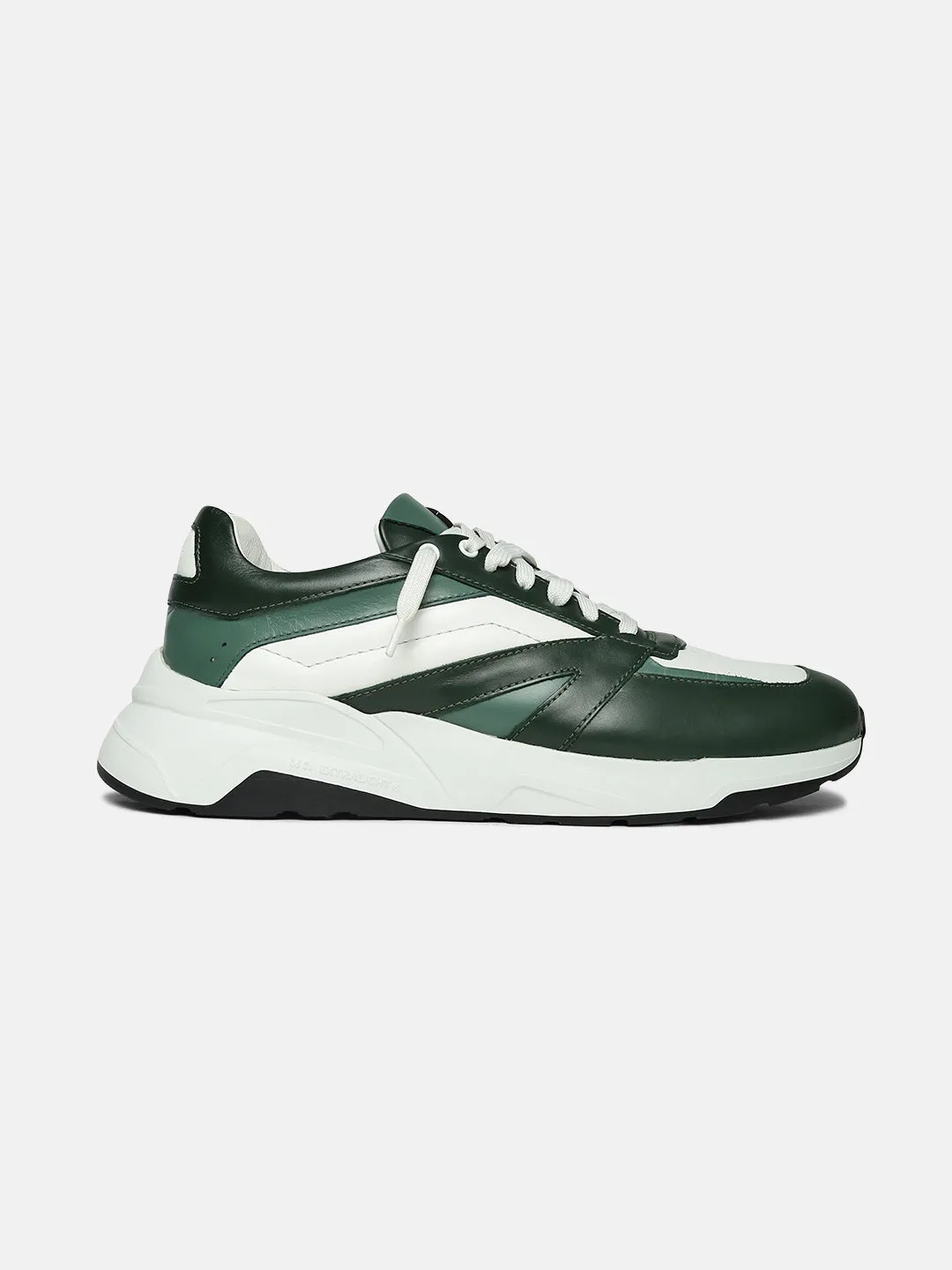 ZL VII - GREEN - Green Two-Tone Comfort Sneakers