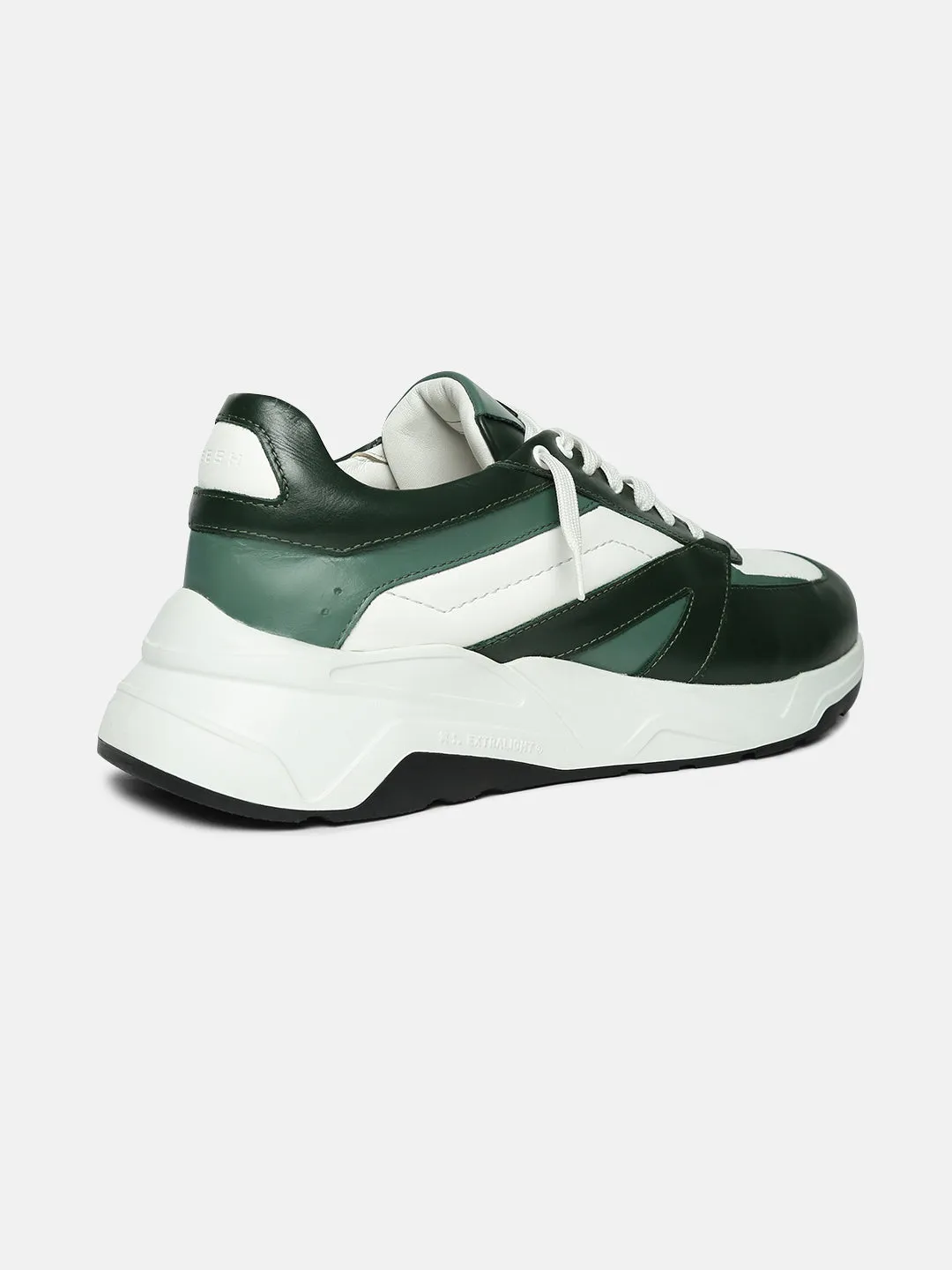 ZL VII - GREEN - Green Two-Tone Comfort Sneakers